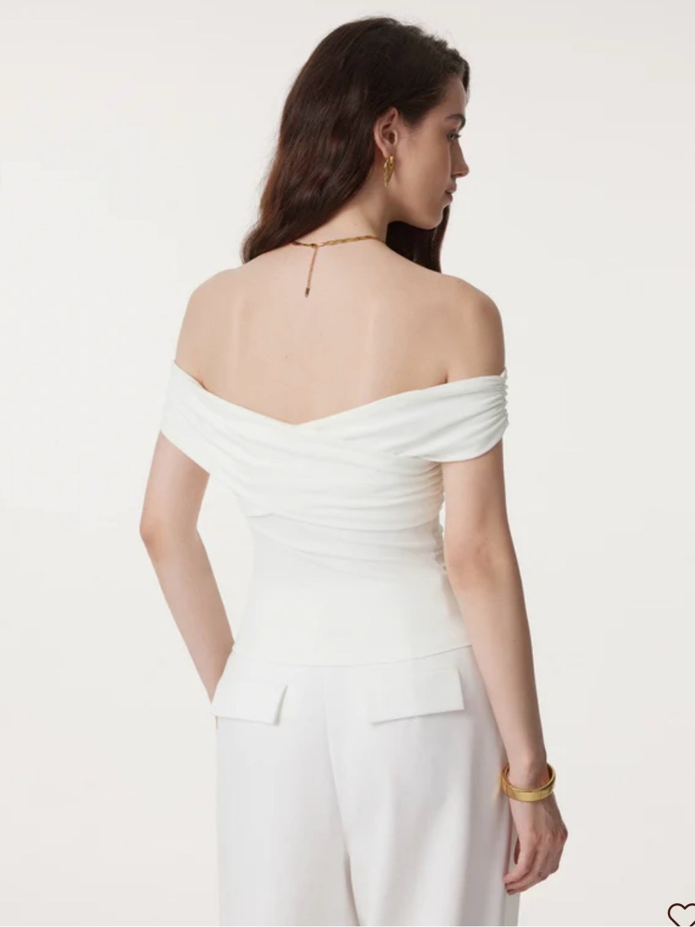 OGL Cream Crisscross Tank Top - Picture 5 of 8